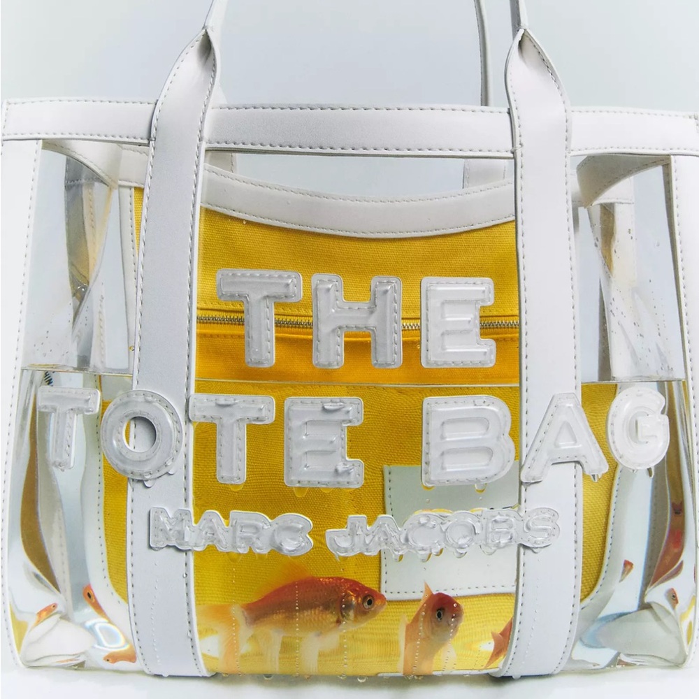 BRAND NEW LARGE THE CLEAR TOTE BAG BY MARC JACOBS! - Picture 17 of 17